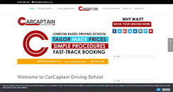 Desktop Screenshot of carcaptain.co.uk